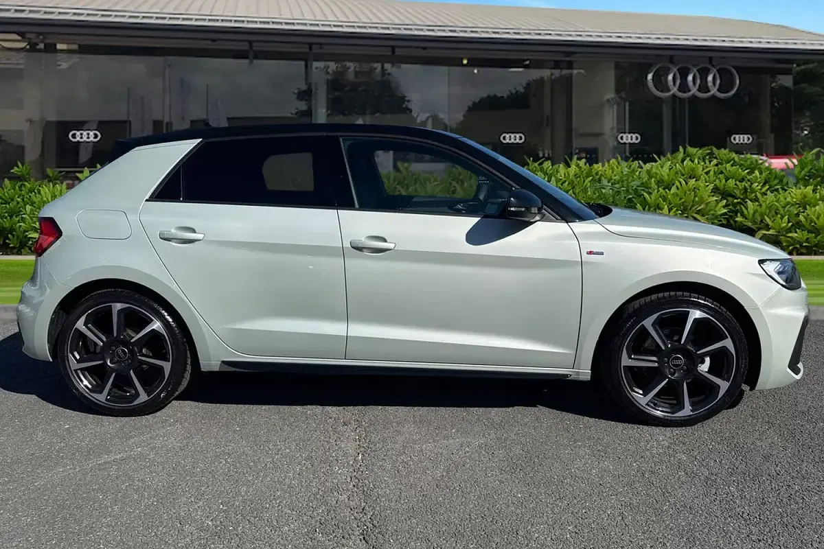 New Audi A1 Sportback Black Edition 2026 Silver Hatchback