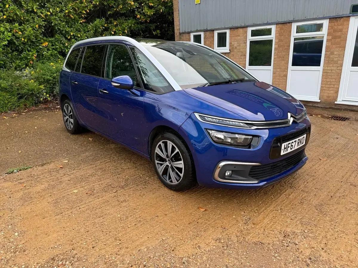 Used Citroën Grand C4 Picasso Flair 120 HP (88 kW) 2017 Blue MPV