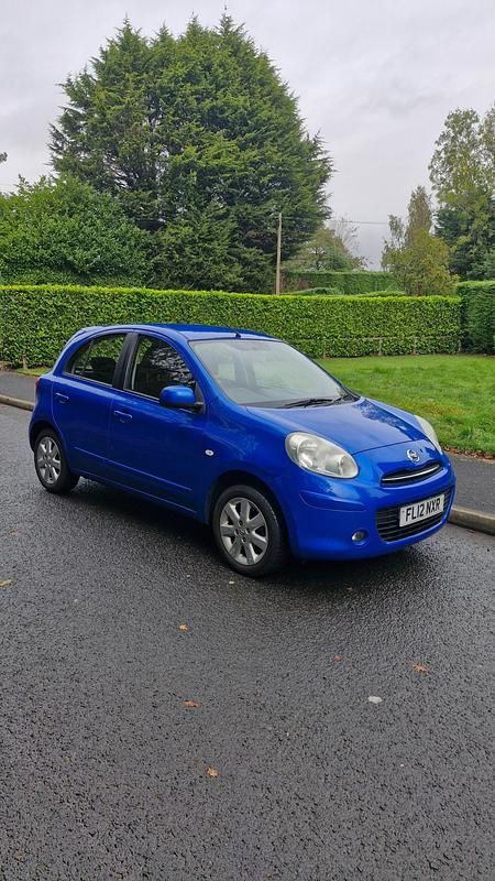 Blue Used 2012 Nissan Micra Acenta Hatchback | £2,195 (Fair price) - Image 1/4