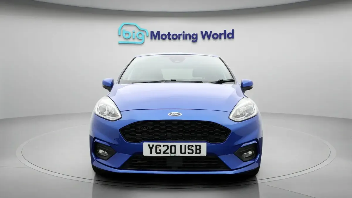 Used Ford Fiesta ST-Line 99 HP (72 kW) 2020 Blue Hatchback