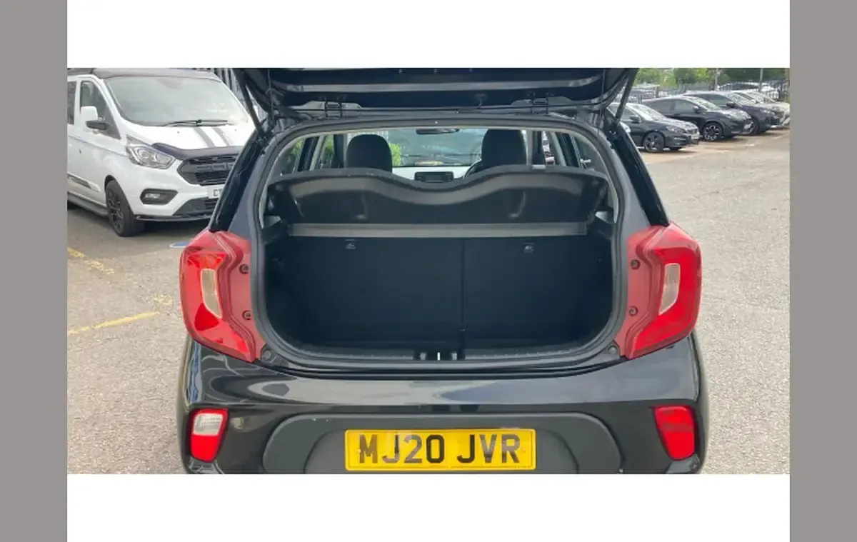 Used Kia Picanto 65 HP (47 kW) 2020 Black Hatchback
