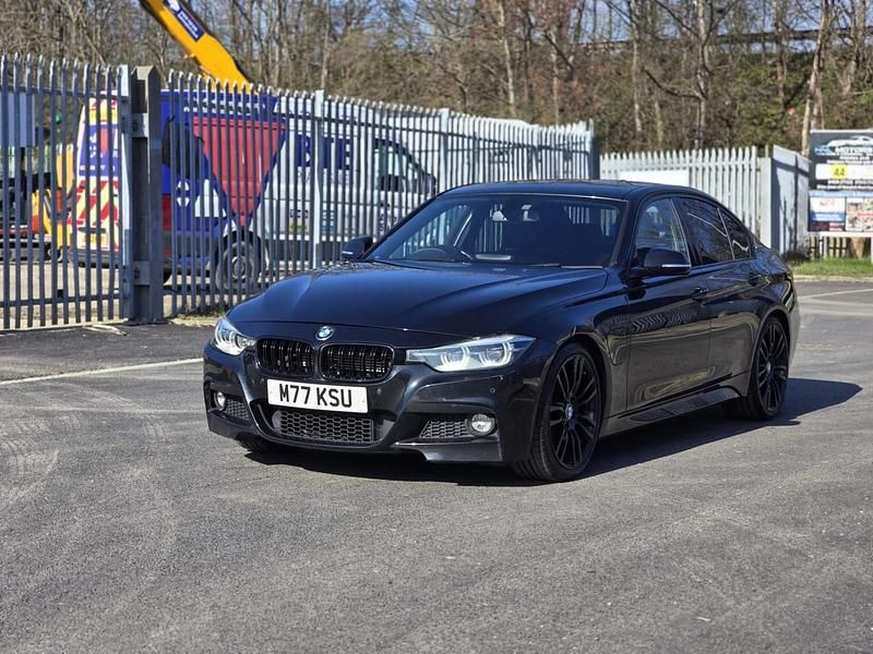 Used BMW 330e M Sport 2018 Black Sedan