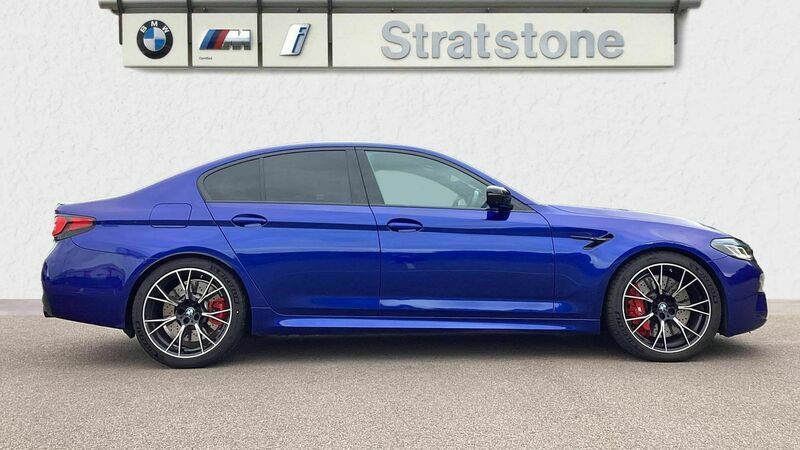 Used BMW M5 Competition Edition 616 HP (453 kW) 2022 Blue Sedan