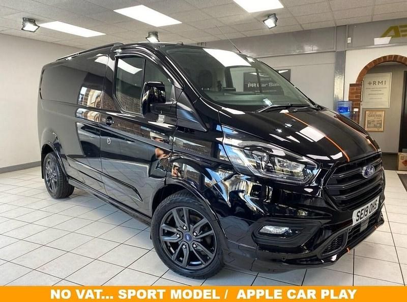 Black Used 2019 Ford Transit Custom Sport Van | £19,500 (Fair price) - Image 1/4