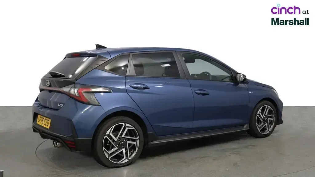 Used Hyundai i20 N Line 100 HP (73 kW) 2025 Vibrant blue Hatchback