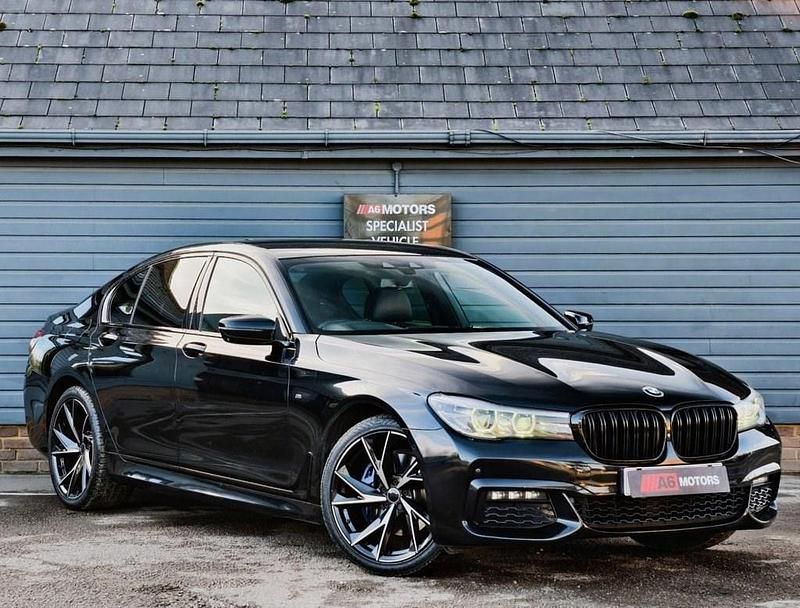 Black Used 2017 BMW 740 M Sport Sedan | £14,989 - Image 1/3