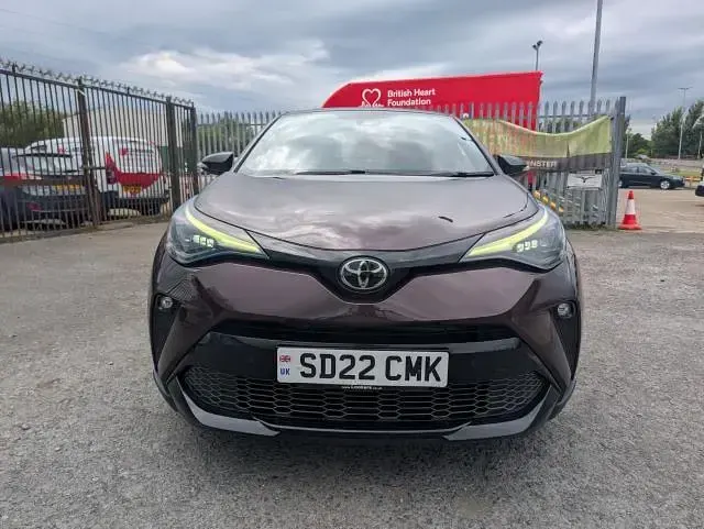 Used Toyota C-HR Sport 184 HP (135 kW) 2022 Mauve/purple SUV