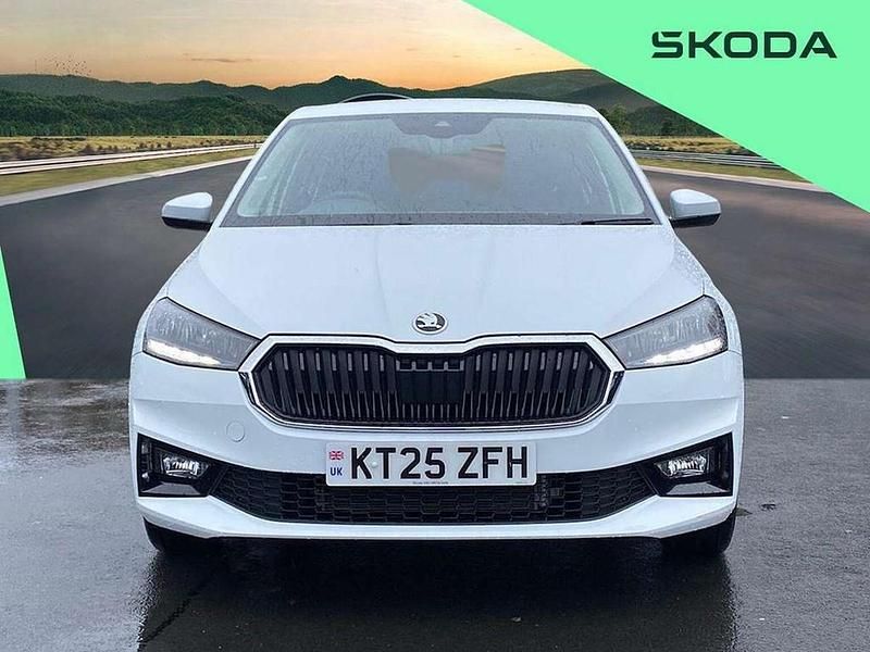 Used Skoda Fabia SE 94 HP (69 kW) 2025 White Hatchback