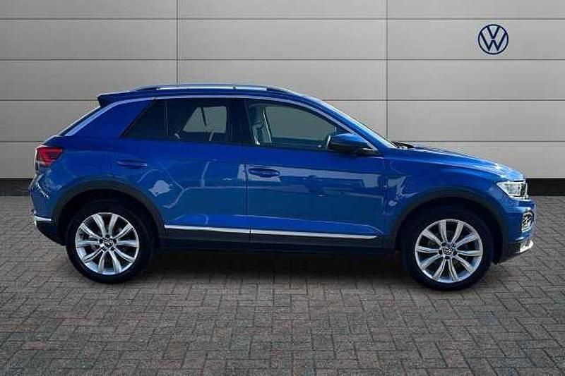 Begagnad VW T-Roc SEL 150 HK (110 kW) 2021 Blå SUV