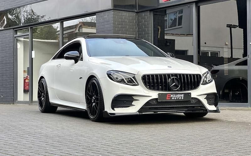 White Used 2017 Mercedes E400 AMG Line Premium Coupe | £24,950 (Expensive) - Image 1/4