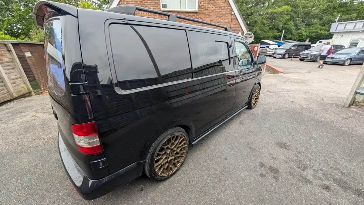 Used VW Transporter 102 HP (75 kW) 2013 Black Van
