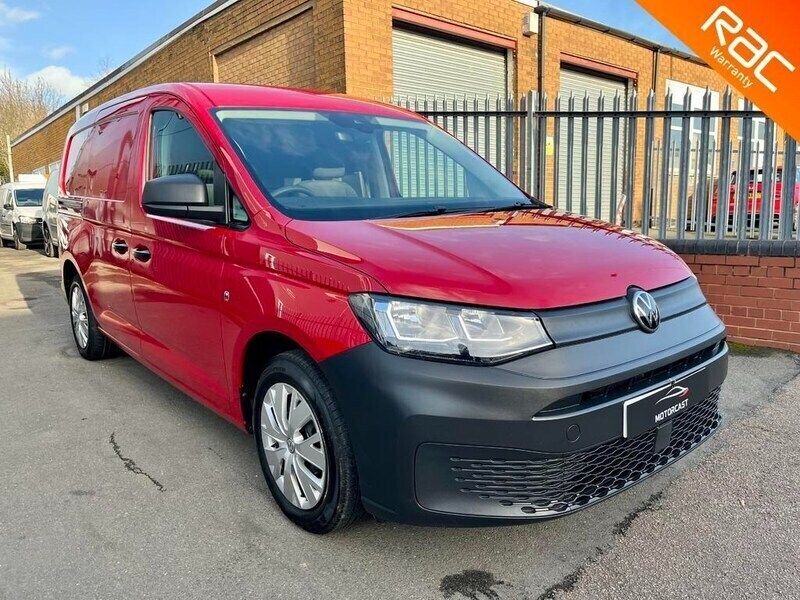 Red Used 2021 VW Caddy Maxi MPV | £13,490 (A bit pricey) - Image 1/4