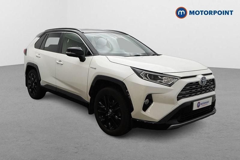 Used Toyota RAV4 2021 White/black SUV