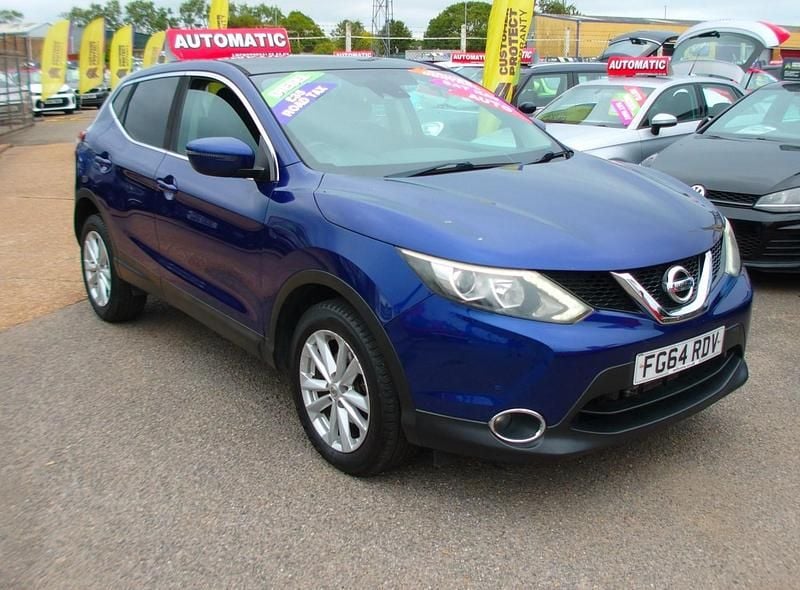 Used Nissan Qashqai Acenta Premium 2014 Blue SUV