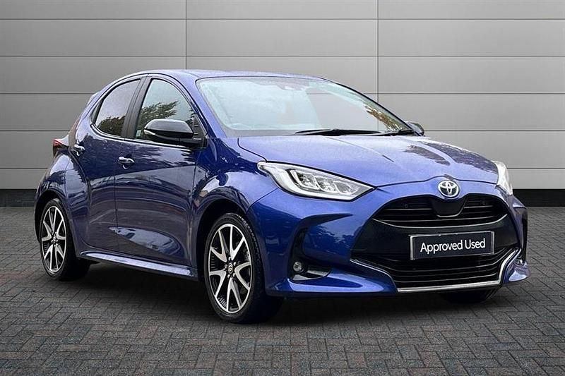 Blue Used 2022 Toyota Yaris Hybrid City Hatchback | £18,650 (A bit pricey) - Image 1/4