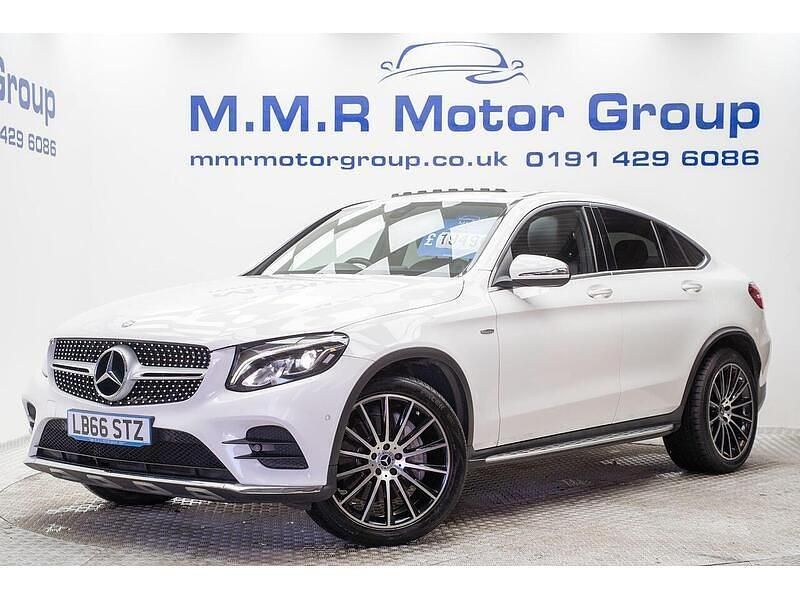 Usado Mercedes GLC250 AMG Line Premium 2017 Branco Coupé