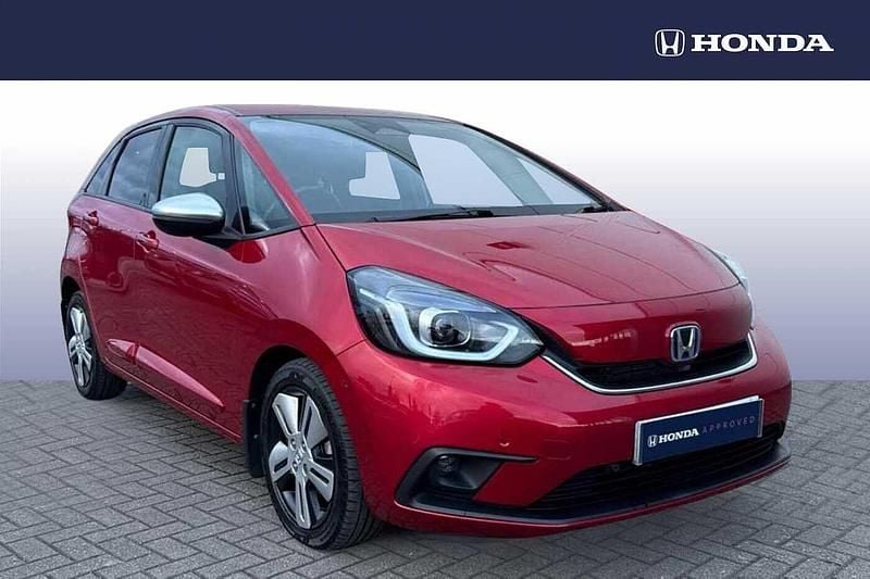 Used Honda Jazz Hybrid 109 HP (80 kW) 2021 Red Hatchback