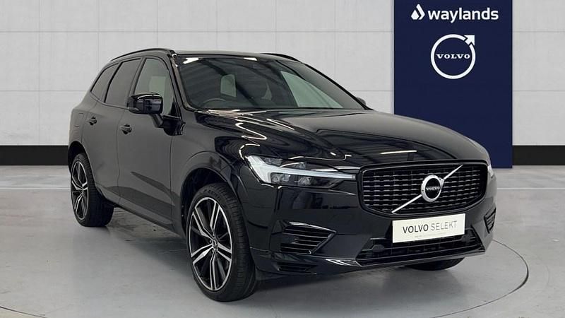 Black Used 2021 Volvo XC60 R-Design Pro SUV | £31,551 (Good price) - Image 1/4