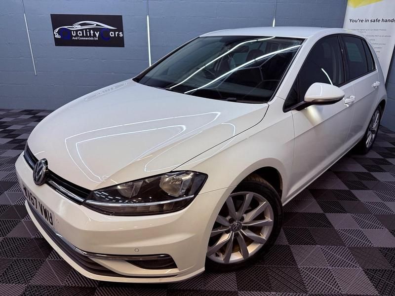 White Used 2017 VW Golf VII GT Hatchback | £7,995 (Fair price) - Image 1/4