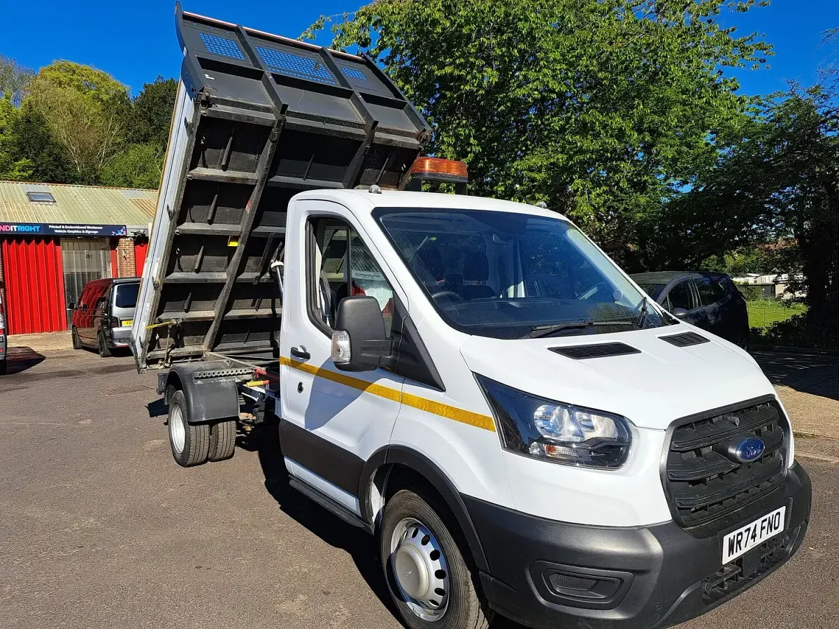 Used Ford Transit S 130 HP (95 kW) 2024 White Van