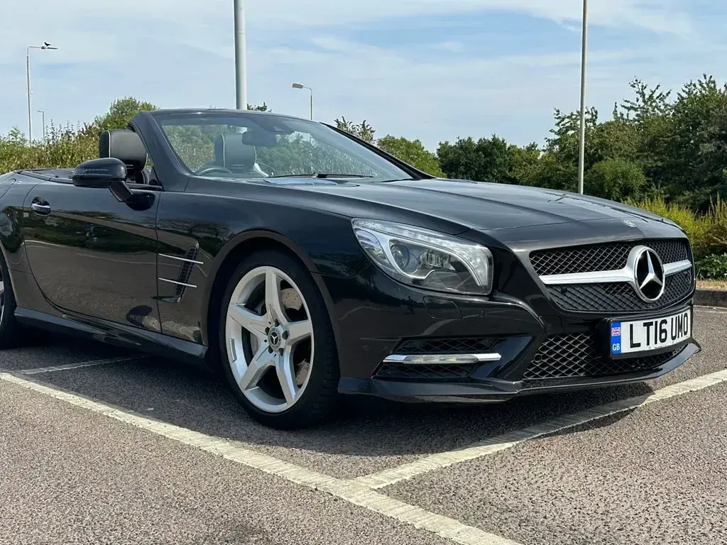 Used Mercedes SL400 AMG 333 HP (244 kW) 2016 Black Cabriolet