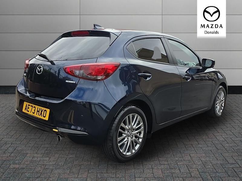 Used Mazda 2 Exclusive-Line 116 HP (85 kW) 2023 Blue Hatchback
