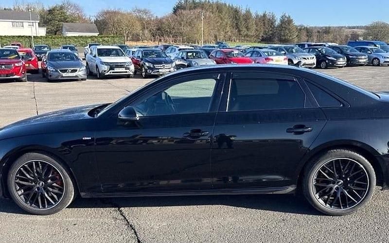 Used Audi A4 Black Edition 150 HP (110 kW) 2018 Black Sedan