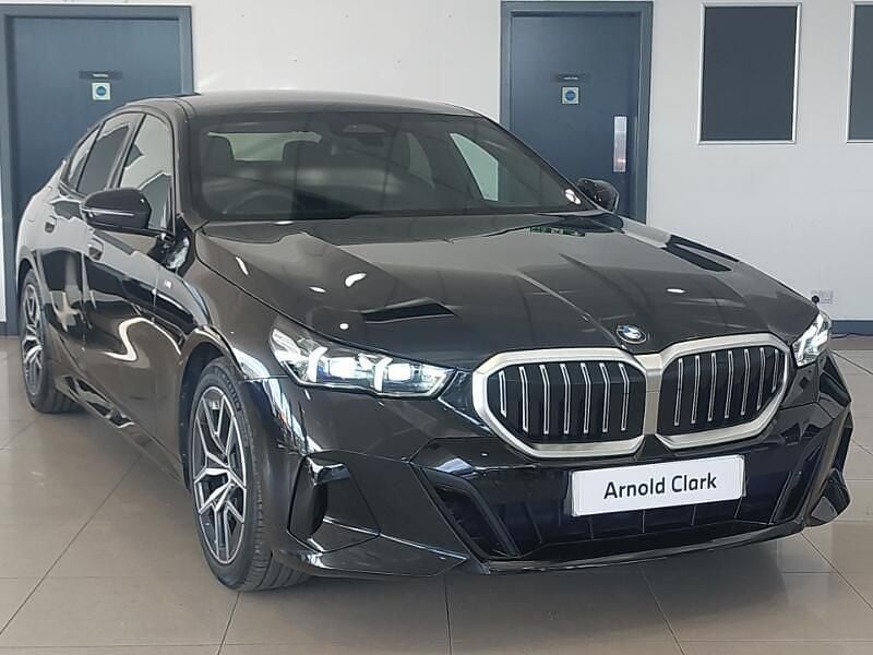 Black Used 2024 BMW 520 M Sport Sedan | £36,898 (Good price) - Image 1/4