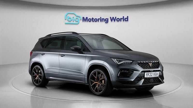Grey Used 2022 Cupra Ateca VZ3 SUV | £26,900 (Fair price) - Image 1/4
