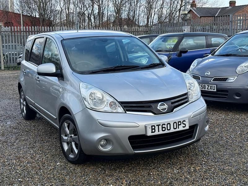Used Nissan Note N-TEC 88 HP (64 kW) 2010 Silver MPV