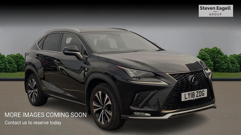 Black Used 2018 Lexus NX300h Sport Line SUV | £23,633 (Fair price) - Image 1/4