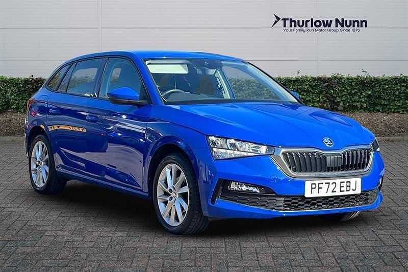 Energy blue Used 2023 Skoda Scala SE L Hatchback | £15,320 (Fair price) - Image 1/4