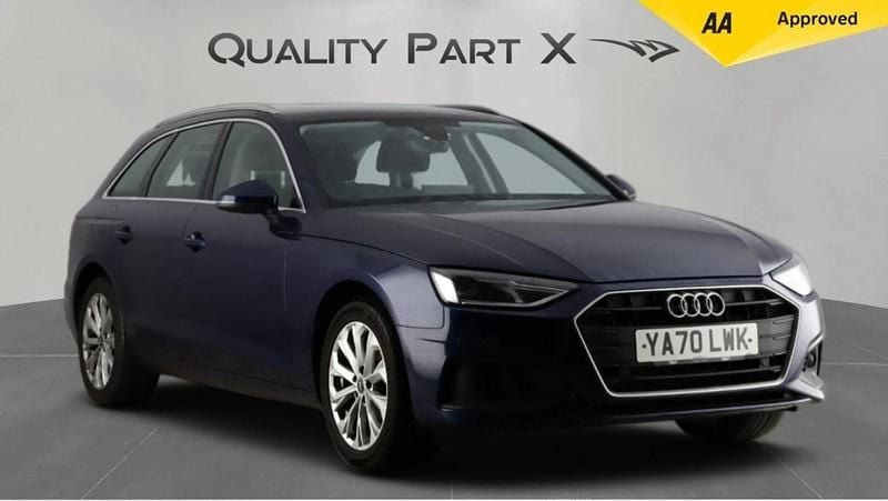 Used Audi A4 Comfort 136 HP (100 kW) 2021 Blue Estate