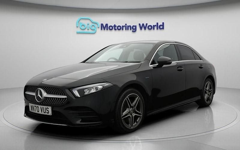 Used Mercedes A250 AMG line 259 HP (190 kW) 2020 Black Sedan