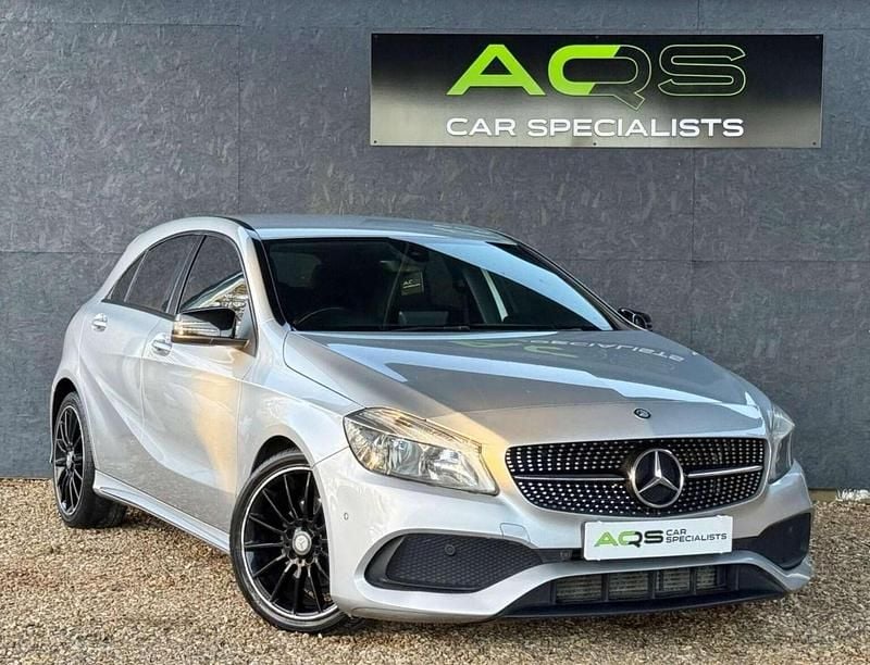 Used Mercedes A200 AMG line 2017 Silver Hatchback