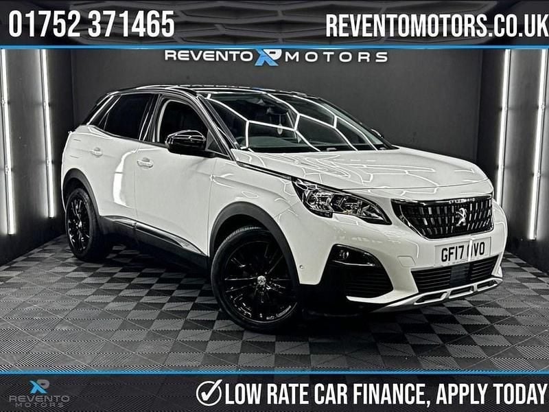 White Used 2017 Peugeot 3008 Allure SUV | £11,995 (Expensive) - Image 1/4