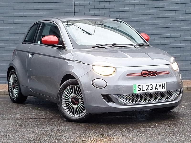 Grey Used 2023 Fiat 500e Red Hatchback | £13,998 (Good price) - Image 1/1