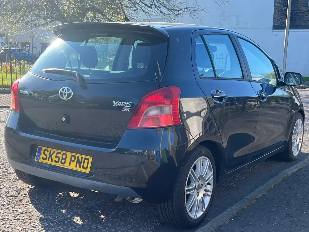 Used Toyota Yaris SR 2008 Black Hatchback