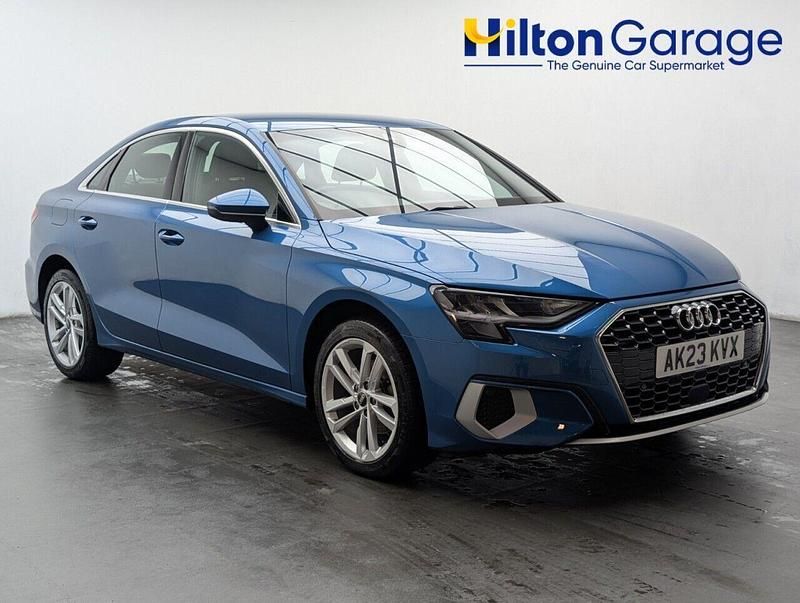 Used Audi A3 Sport 150 HP (110 kW) 2023 Blue Sedan