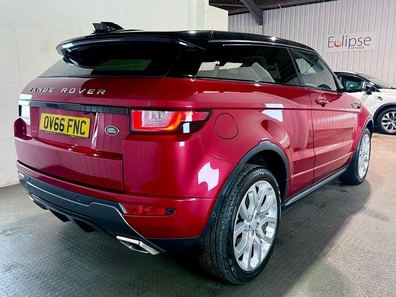 Used Land Rover Range Rover evoque HSE Dynamic 180 HP (132 kW) 2016 Red Coupe