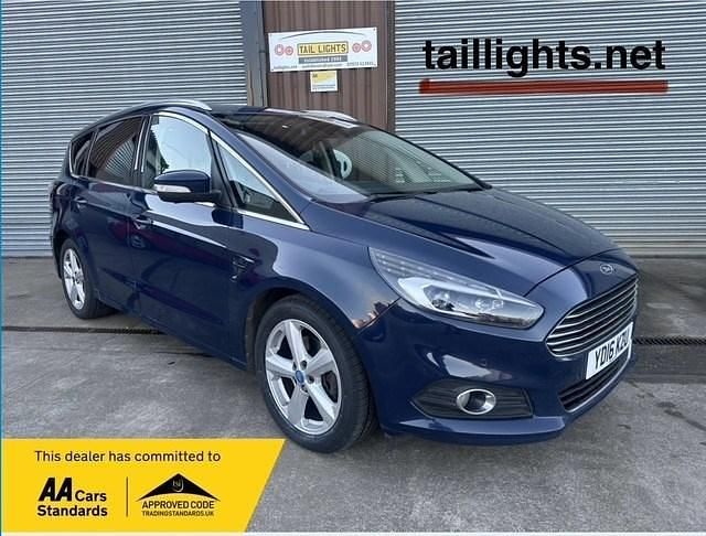 Used Ford S-MAX Titanium 180 HP (132 kW) 2016 Blue MPV