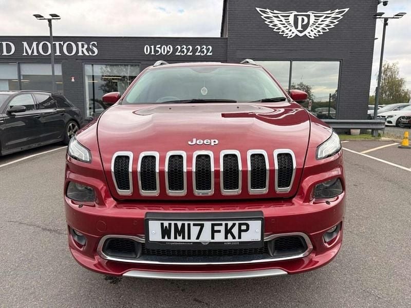 Begagnad Jeep Cherokee Overland 200 HK (147 kW) 2017 Röd SUV