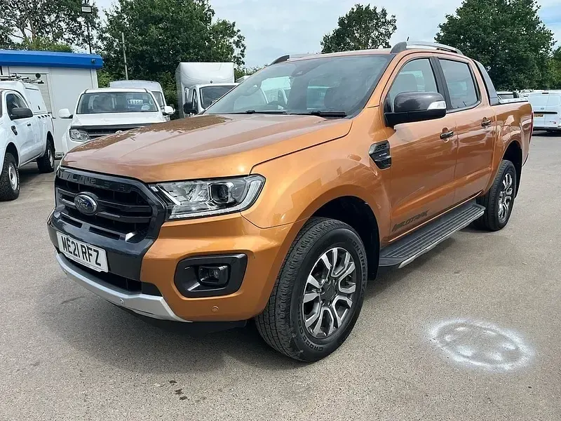 Used Ford Ranger Wildtrack 2021 Orange Pickup