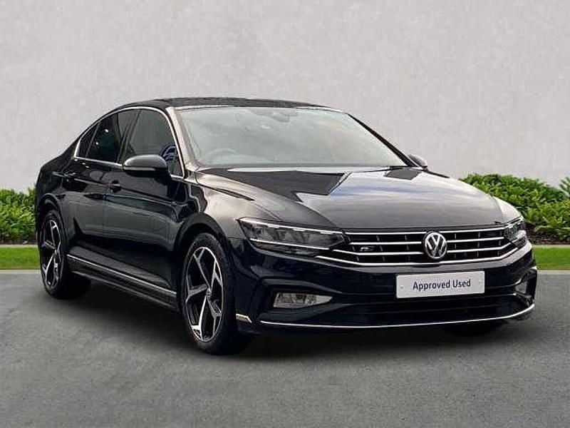Black Used 2020 VW Passat R-line Sedan | £18,899 (Expensive) - Image 1/4