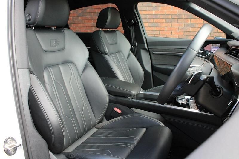 Used Audi e-tron S-Line 300 kW (408 HP) 2020 White SUV