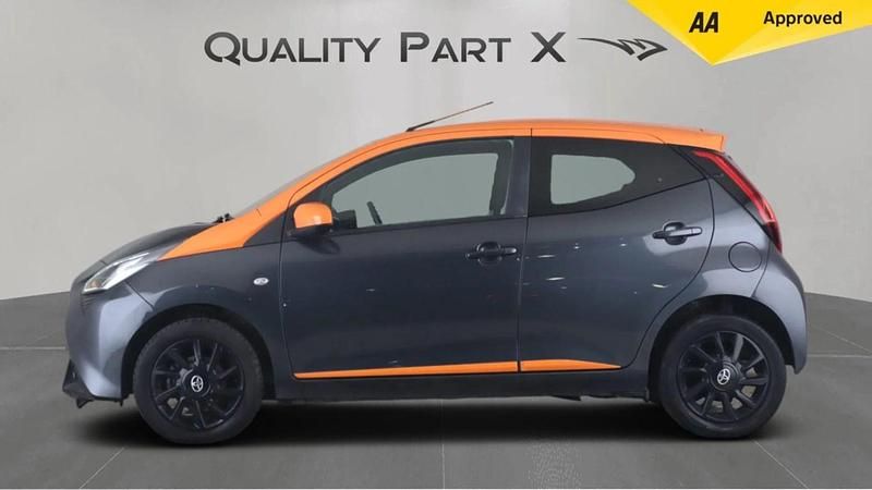 Used Toyota Aygo Edition 72 HP (52 kW) 2021 Grey Hatchback