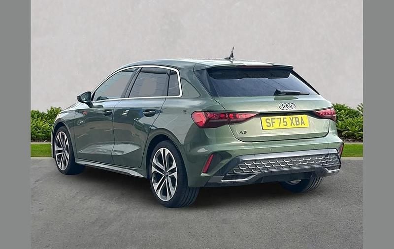 Used Audi A3 S-Line 150 HP (110 kW) 2025 Green Hatchback