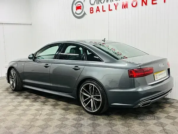 Used Audi A6 S-Line 218 HP (160 kW) 2016 Grey Sedan