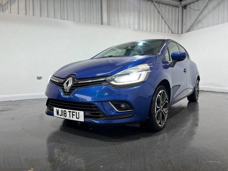Used Renault Clio IV Signature 90 HP (66 kW) 2018 Blue Hatchback