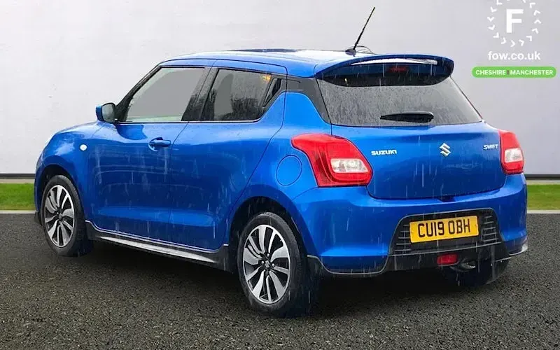 Used Suzuki Swift 90 HP (66 kW) 2019 Blue Hatchback
